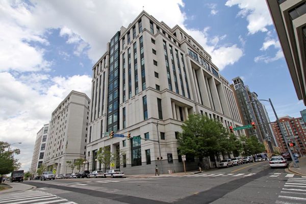 Arlington County's courthouse and police headquarters