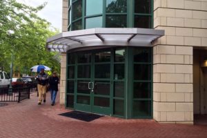 The former Caribou Coffee and future Peet's Coffee and Tea in Shirlington