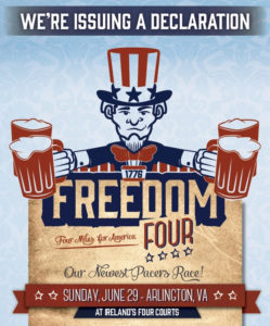 Freedom Four Miler poster