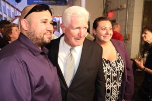 Rep. Jim Moran at Don Beyer victory party in Alexandria