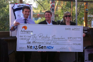 NextGenNow Check Presentation (photo courtesy NextGenNow)