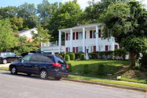 The Equatorial Guinea Ambassador's Residence on the 4400 block of 27th Road N.