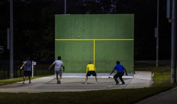 Handball at Barcroft Sports Center (Flickr pool photo by Highmuckmuck)