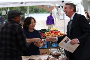 Ed Gillespie in Rosslyn