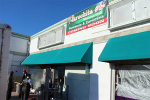 The location of the former El Encanto Grocery Store, soon reopening as a Mexican restaurant