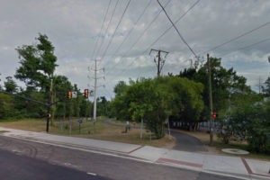 The site of the future Glencarlyn Park improvements (photo via Google Maps)