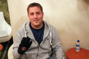 GoGlove cofounder Michael Conti