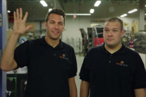 GoGlove cofounders Eric Ely and Ben Harris