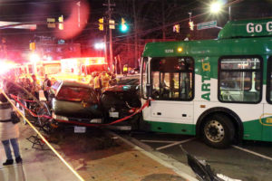 Six vehicles involved in crash at Columbia Pike and S. Dinwiddie Street