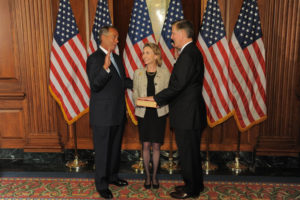 Rep. Don Beyer sworn into Congress (photo courtesy the office of Don Beyer)