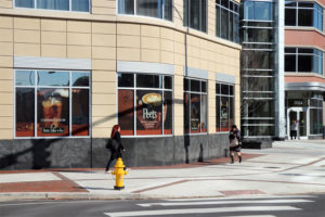 Peet's Coffee's future location in Clarendon, at the corner of N. Highland Street and Washington Blvd