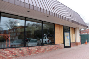 The Italian Store under construction, Feb. 3, 2015