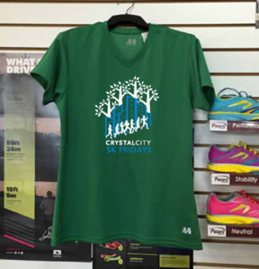 Crystal City 5K Friday race t-shirt