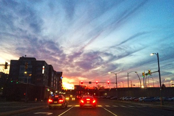 Sunset in Pentagon City