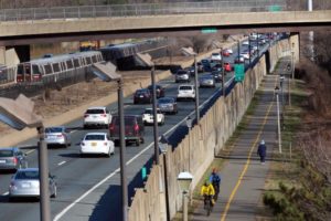 Multimodal transportation along I-66