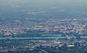 On approach to Reagan National Airport (Flickr pool photo by John Sonderman)