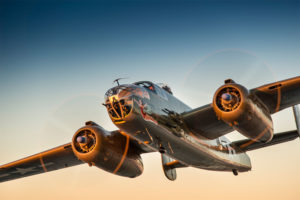 The North American B-25 Mitchell (photo via Arsenal of Democracy)