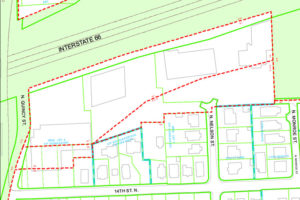 The N. Quincy Street property purchased by Arlington County