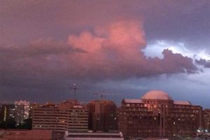 Lightning over Pentagon City