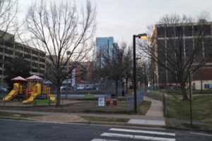 Rosslyn Highlands park (photo via Arlington County)