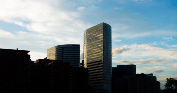 Rosslyn on a summer evening (Flickr pool photo by John Sonderman)