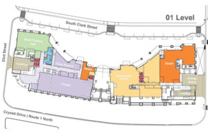 Church layout via Arlington County