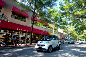 Car2Go at the Village of Shirlington (courtesy photo)