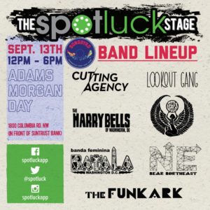 Spotluck music lineup