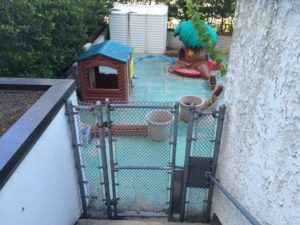 Play area at the Rosslyn Children's Center