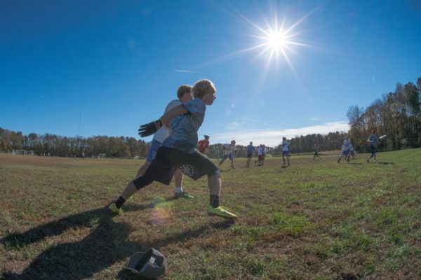 Ultimate Frisbee (Flickr pool photo by Kevin Wolf)