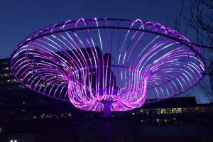 Crystal City Lights chandelier