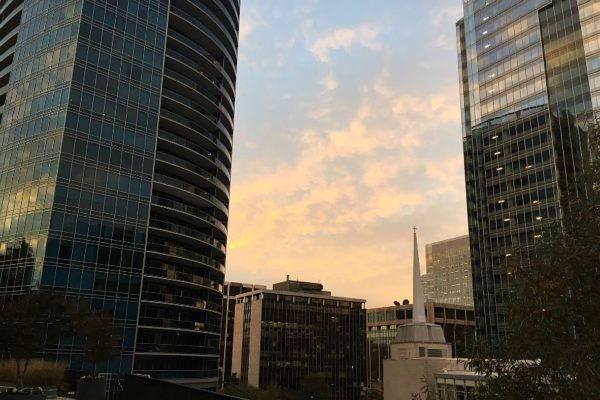 A Rosslyn sunset