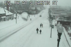 Snow traffic cam Jan. 23