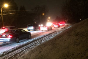 Traffic in Arlington on Jan. 20