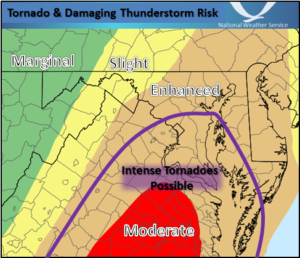 Storm risk Feb. 24, 2016 (image via NWS)