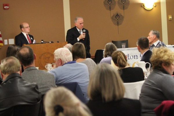 Metro General Manager Paul Wiedefeld addresses the Arlington Committee of 100