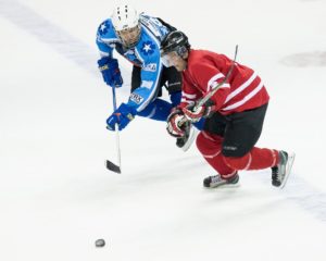 Charity hockey game (Photo via @CanEmbUSA)