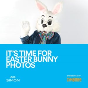 Easter bunny photo poster (via Fashion Centre at Pentagon City)