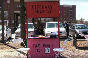 Arlington poetry booth