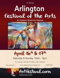 Arlington Festival of the Arts poster