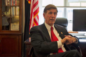 Rep. Don Beyer in his Capitol Hill office