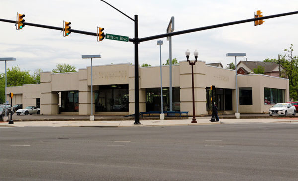 Former Mazda dealership in Ballston, now closed