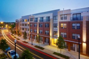 The Shelton apartment building (photo via AHC, Inc.)