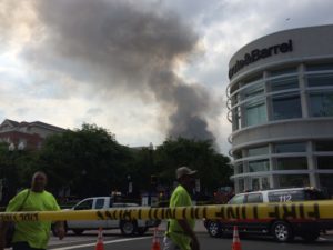 Fire at Market Common Clarendon