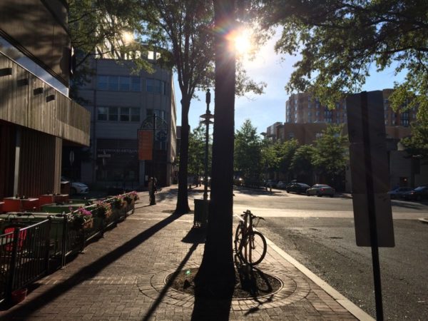 Golden hour in Shirlington