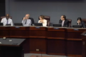 July 19 County Board meeting screenshot