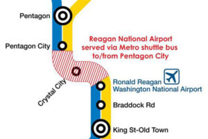 Metro SafeTrack Surge 4 service changes (Image via Metropolitan Washington Airports Authority)