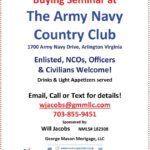 Army Navy Country Club Home Buyer's Seminar