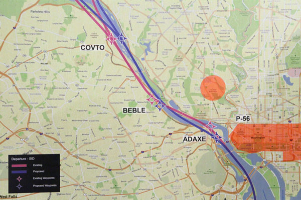 FAA meeting on flight path plan on 9/13/16