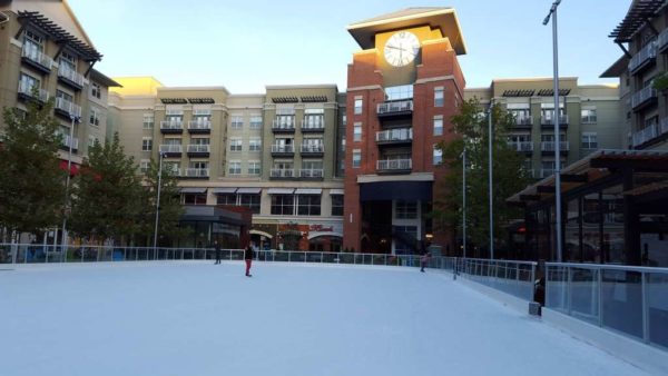 Pentagon Row ice skating rink opens for the 2016-2017 season (photo via Facebook)